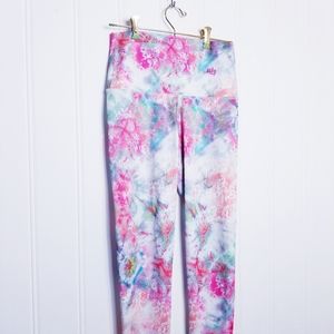 Mika High Waist Multi Color Athletic Leggings M/L